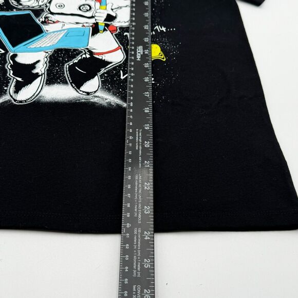 THE CHILDRENS PLACE Kids Large‎ Black Math School Astronaut Graphic Tee T-Shirt - Picture 8 of 8